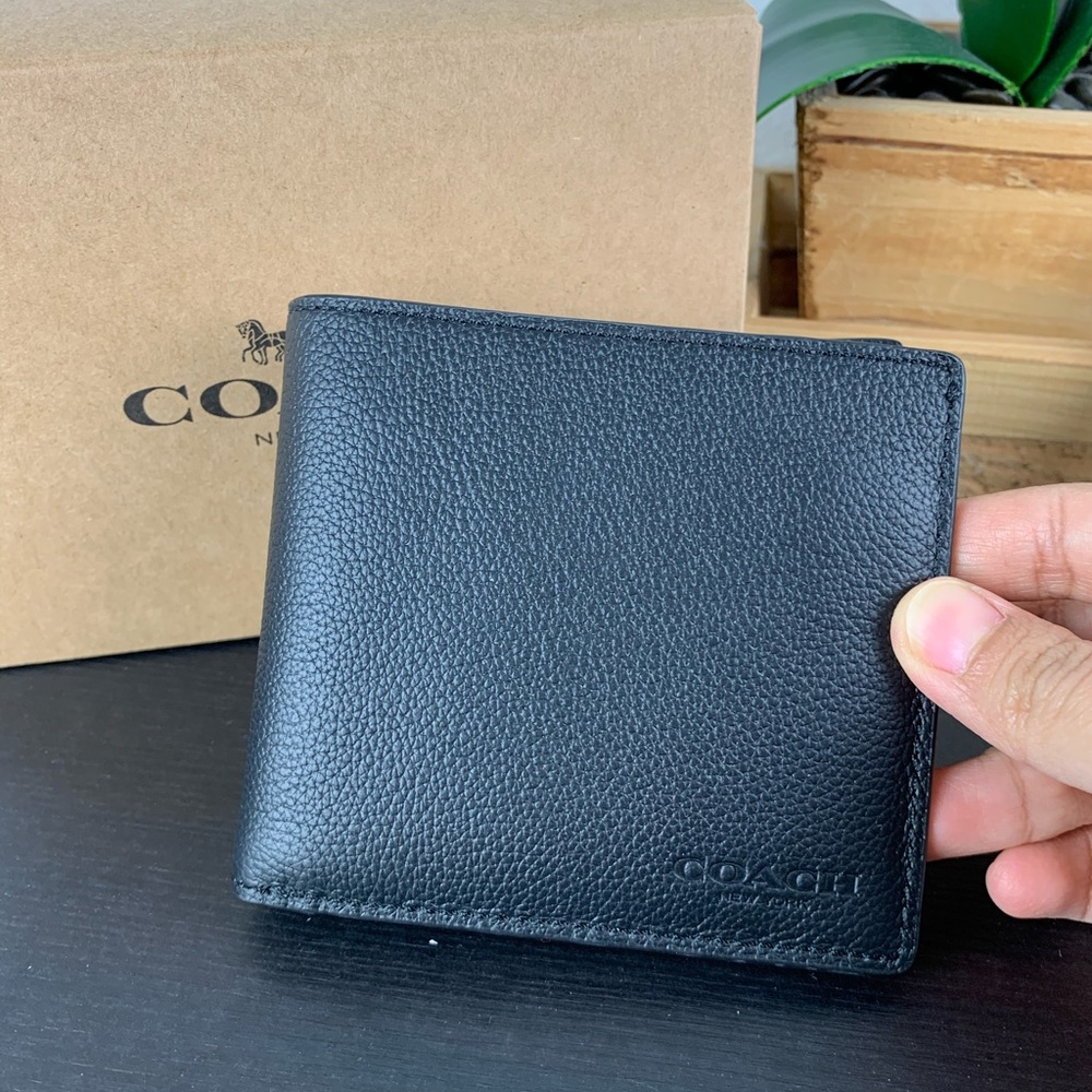 Coach Double Billfold Wallet - Picture 2 of 6